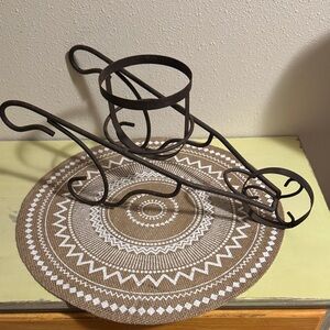 Wheelbarrow Metal indoor/outdoor plant Holder